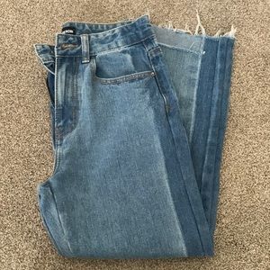 Two Tone Capri Jeans!